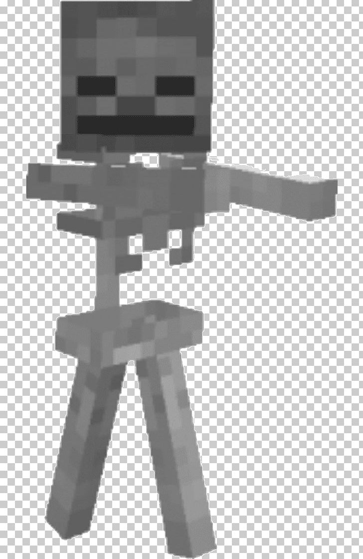 Minecraft Glogster Skeleton Game PNG, Clipart, Angle, Black And White, Character, Furniture, Game Free PNG Download