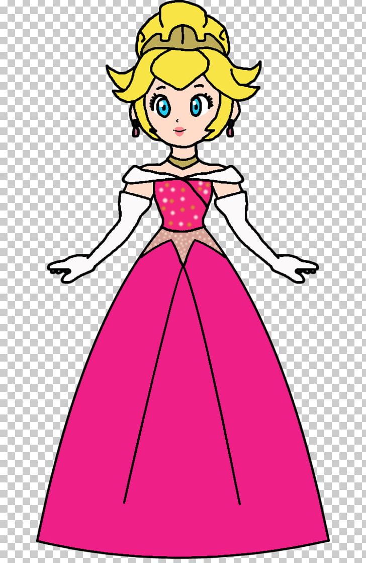 Super Princess Peach Super Mario Bros. PNG, Clipart, Artwork, Child, Clothing, Costume, Dress Free PNG Download