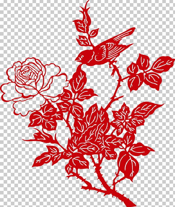 Papercutting Cut Flowers Chinese Paper Cutting PNG, Clipart, Branch, Flora, Floral Design, Flow, Flower Free PNG Download