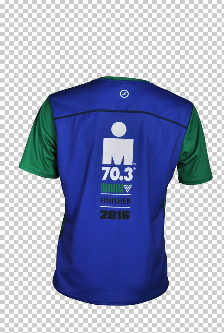 Sports Fan Jersey T-shirt Mont-Tremblant Ironman 70.3 Logo PNG, Clipart, Active Shirt, Blue, Brand, Clothing, Cobalt Blue Free PNG Download