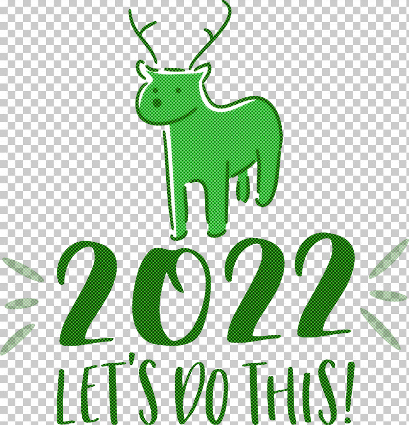 2022 New Year 2022 New Start 2022 Begin PNG, Clipart, Cartoon, Green, Leaf, Line, Logo Free PNG Download