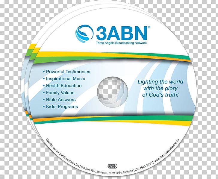Australia Three Angels Broadcasting Network PLQ Radio Compact Disc PNG, Clipart, Australia, Brand, Circle, Compact Disc, Dvd Free PNG Download