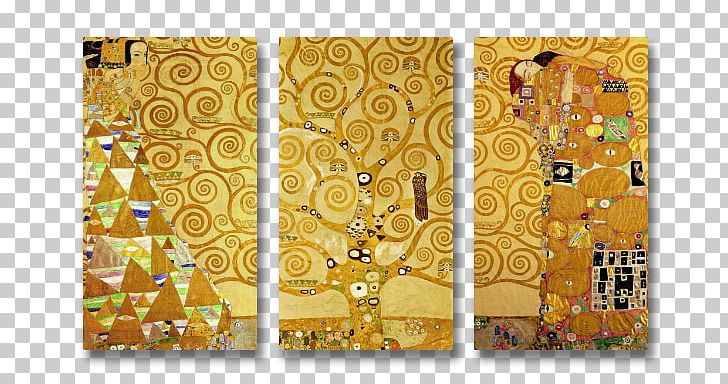 The Kiss Stoclet Frieze Portrait Of Adele Bloch-Bauer I The Three Ages Of Woman Tree Of Life PNG, Clipart, Art, Artist, Art Nouveau, Canvas, Gustav Klimt Free PNG Download