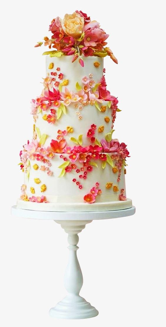 Flowers Cream Cake PNG, Clipart, Birthday, Cake, Cake Clipart, Cake Clipart, Chinese Free PNG Download
