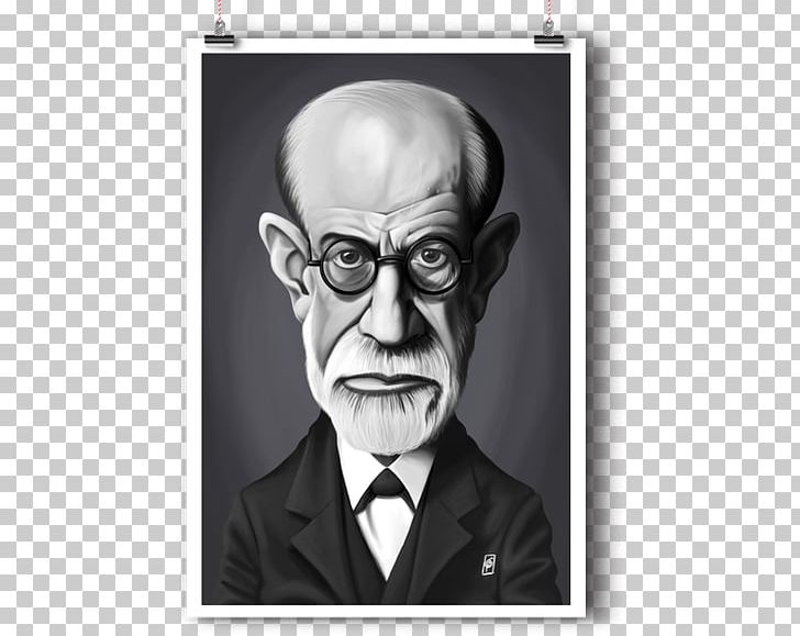 Sigmund Freud Canvas Print Poster PNG, Clipart, Art, Black And White, Canvas, Canvas Print, Caricature Free PNG Download