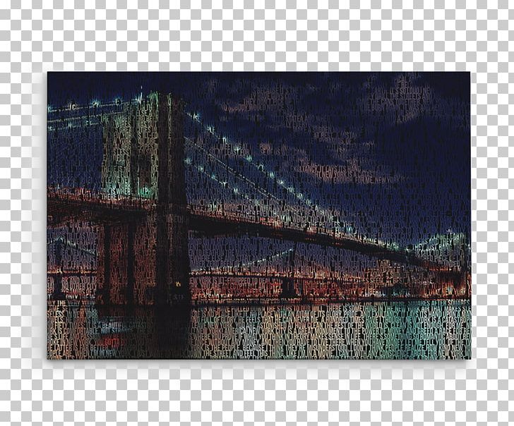 Canvas Print Painting Printing Art PNG, Clipart, Art, Brooklyn Bridge, Canvas, Canvas Print, Giclee Free PNG Download