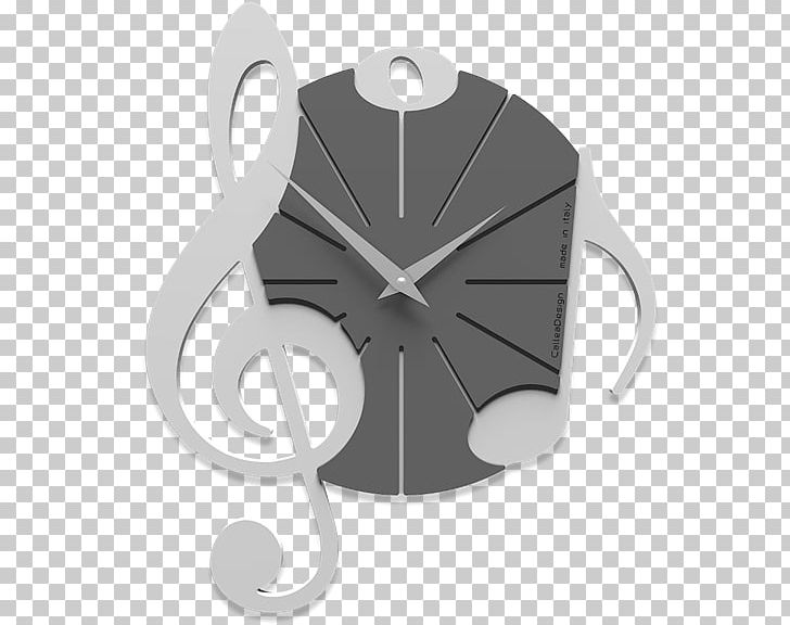 Musical Note White Clock Subject PNG, Clipart, Calleadesign Snc Di L Callea C, Clef, Clock, Color, Industrial Design Free PNG Download