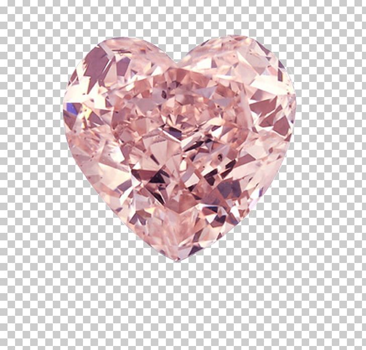 Pink Diamond Gemstone Heart PNG, Clipart, Crystal, Diamond, Diamond Color, Engagement Ring, Gemstone Free PNG Download
