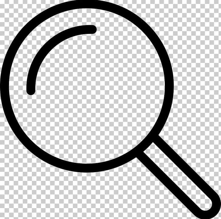 Computer Icons Magnifying Glass PNG, Clipart, Area, Black And White, Circle, Computer Icons, Computer Software Free PNG Download