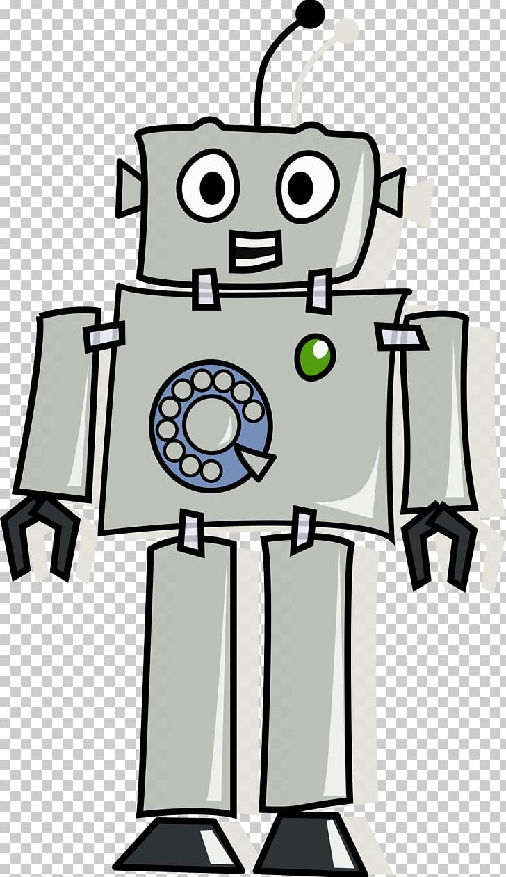 Robot Free Cartoon PNG, Clipart, Artwork, Black And White, Cartoon, Cartoon Cartoons, Drawing Free PNG Download