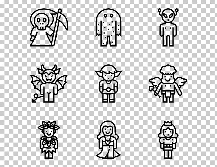 Computer Icons PNG, Clipart, Art, Black, Black And White, Cartoon, Character Free PNG Download