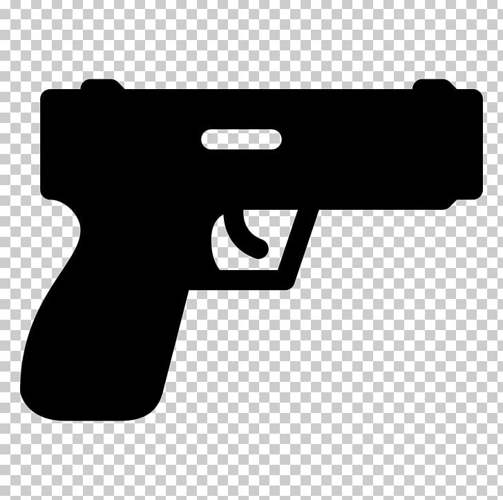 Weapon Firearm Computer Icons PNG, Clipart, Angle, Black, Black And White, Computer Icons, Firearm Free PNG Download