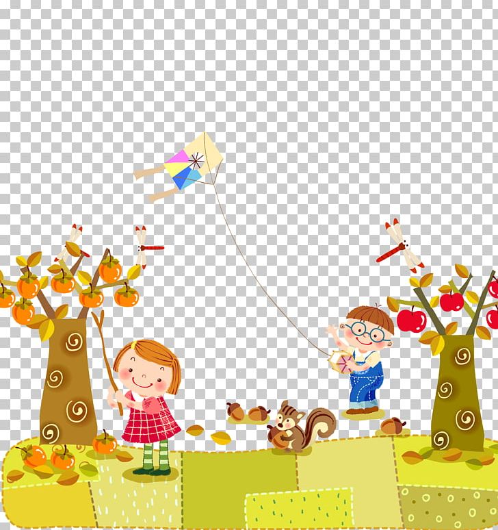 Child Autumn Illustration PNG, Clipart, Art, Autumn, Cartoon, Child, Children Free PNG Download