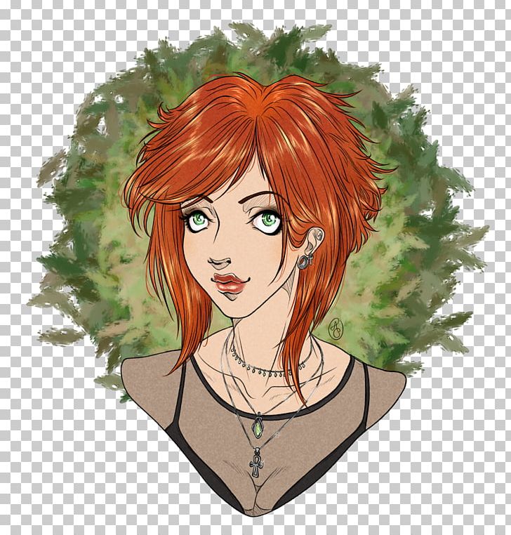 Red Hair Hair Coloring Brown Hair PNG, Clipart, Anime, Art, Brown, Brown Hair, Cartoon Free PNG Download