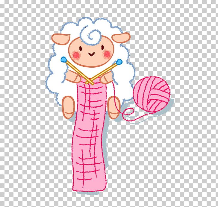 Sheep Textile Scarf PNG, Clipart, Animals, Area, Art, Baby Toys, Cartoon Free PNG Download