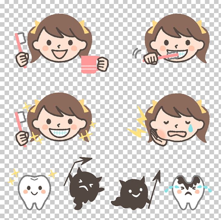 Tooth Brushing PNG, Clipart, Cartoon, Character, Cheek, Child, Child Illustration Free PNG Download