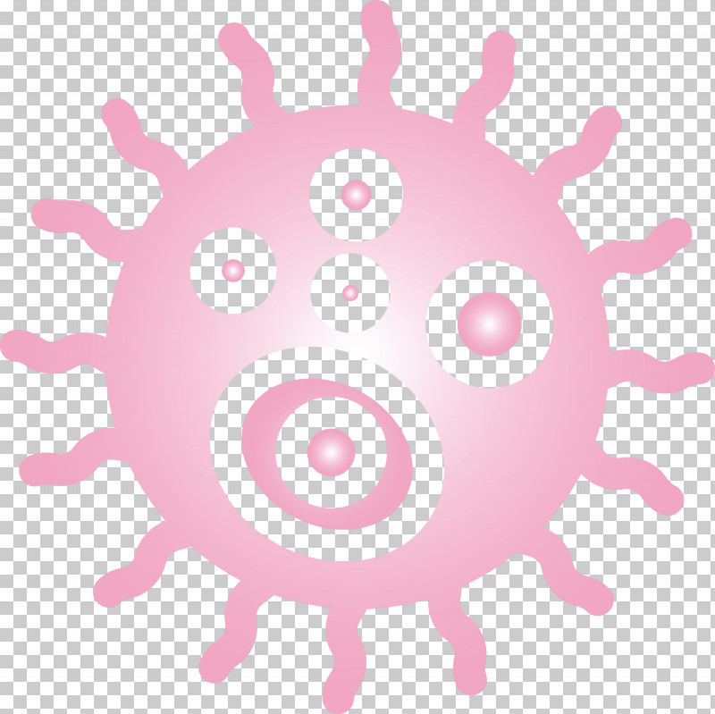 Bacteria Germs Virus PNG, Clipart, Bacteria, Circle, Germs, Pink, Sticker Free PNG Download