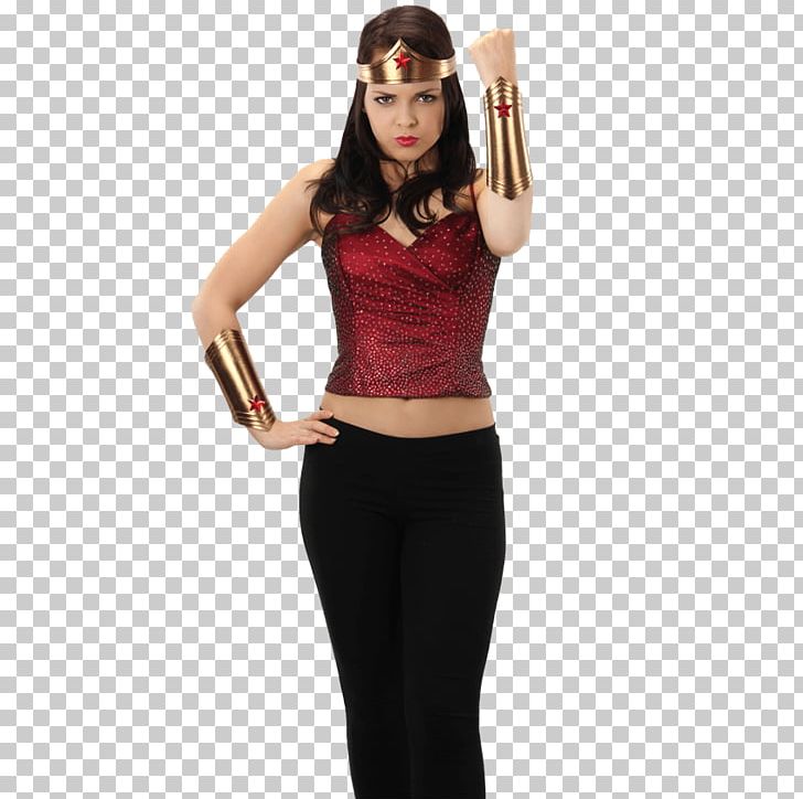 Wonder Woman Costume Superhero Female T-shirt PNG, Clipart, Abdomen, Clothing, Comics, Costume, Cuff Free PNG Download