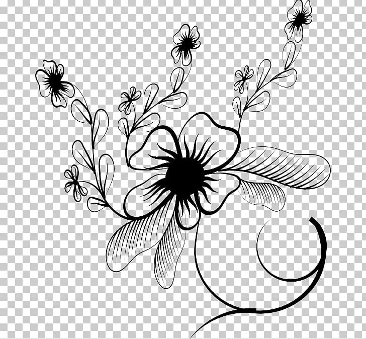 Floral Design Wayang Drawing Punokawan Cut Flowers PNG, Clipart, Batik, Black, Black And White, Branch, Cut Flowers Free PNG Download