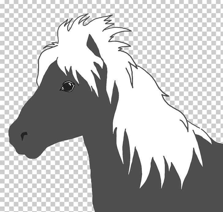 Mane Pony Silhouette Mustang Black And White PNG, Clipart, Animals, Art, Bla, Black, Black And White Free PNG Download