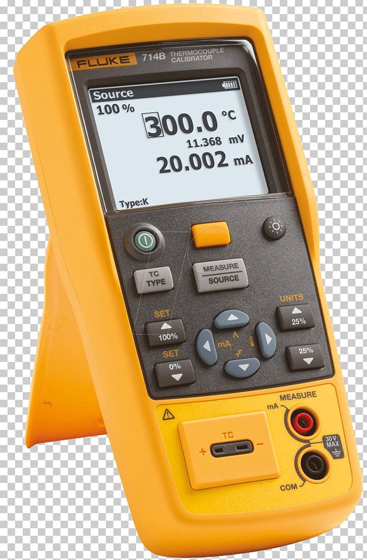 Resistance Thermometer Fluke Corporation Thermocouple Calibration Multimeter PNG, Clipart, Accuracy And Precision, Calibration, Digital Multimeter, Electronic Device, Electronics Free PNG Download