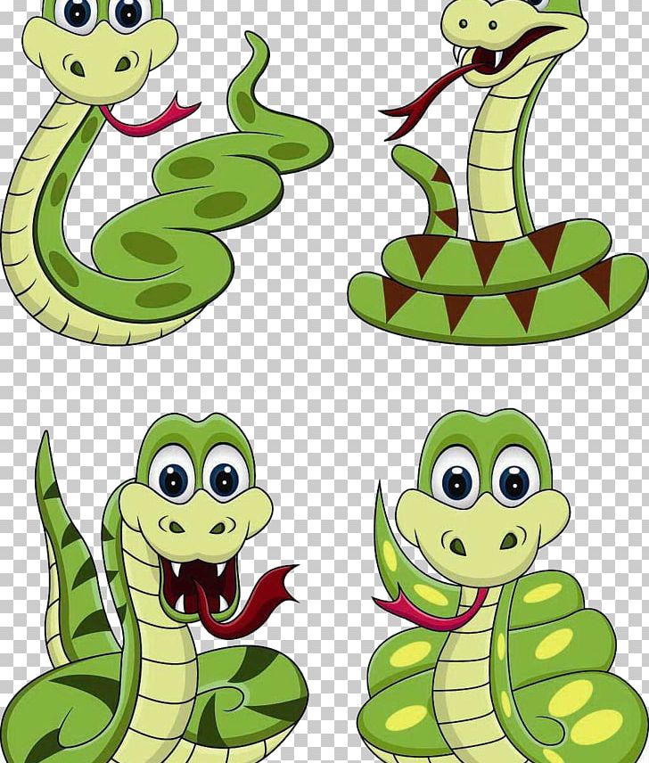 Snake Cartoon PNG, Clipart, Animals, Background Green, Beautiful, Drawing, Fashion Free PNG Download