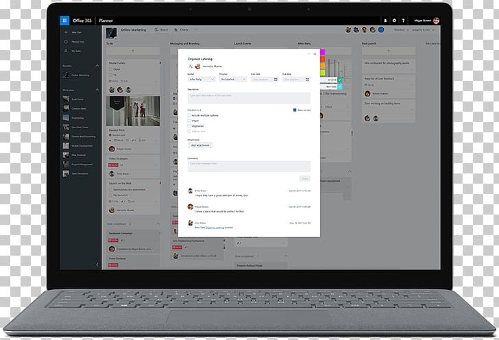 Computer Monitors Microsoft Planner Task Microsoft Office 365 PNG, Clipart, Brand, Computer, Display Device, Electronic Device, Laptop Free PNG Download