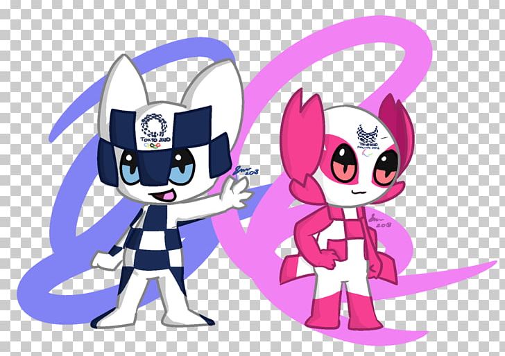 2020 Summer Olympics Tokyo Mascot Miraitowa And Someity PNG, Clipart,  Free PNG Download