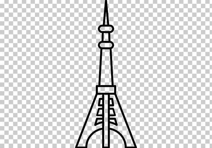 Tokyo Tower Computer Icons PNG, Clipart, Angle, Area, Black And White, Computer Icons, Download Free PNG Download