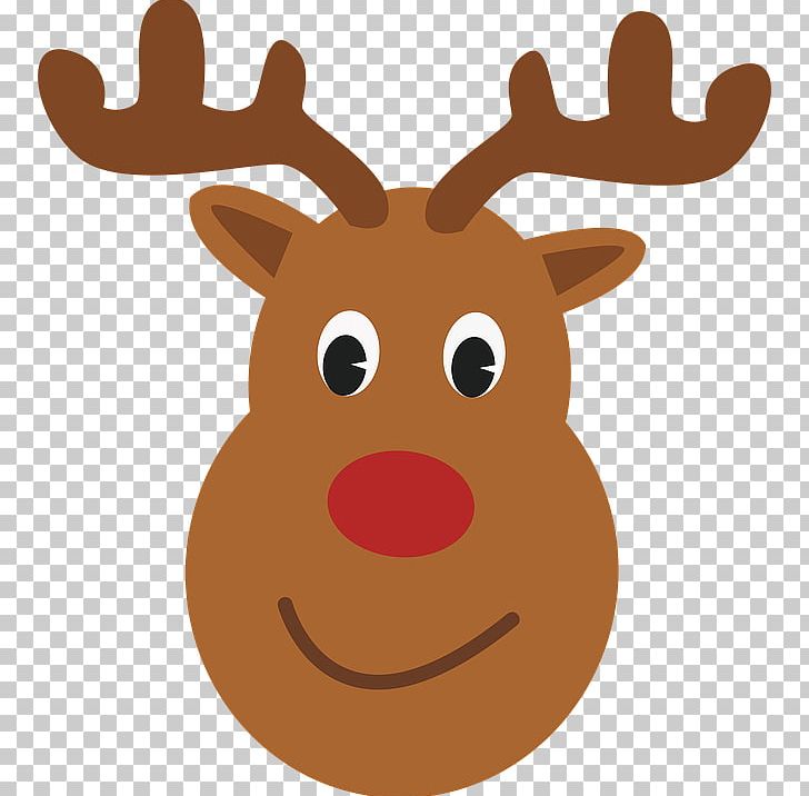 Rudolph Reindeer Santa Claus T-shirt Christmas PNG, Clipart, Antler, Cartoon, Christmas Decoration, Claus, Cute Animal Free PNG Download