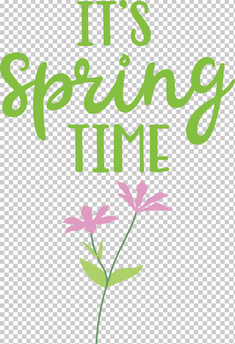 Spring Time Spring PNG, Clipart, Biology, Flower, Green, Leaf, Line Free PNG Download