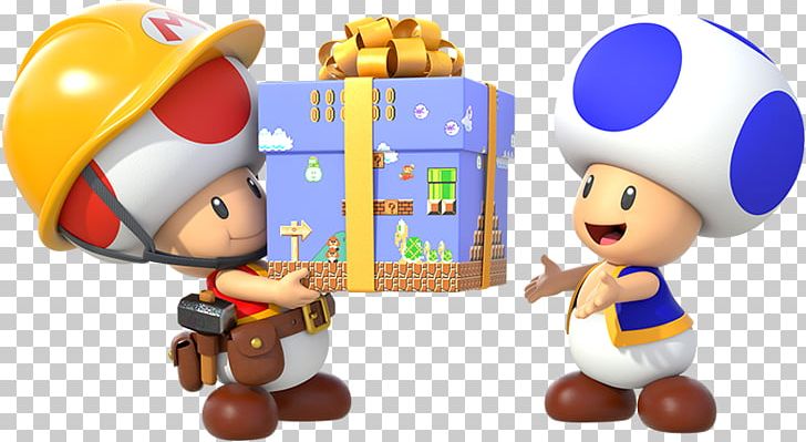 Super Mario Maker Super Mario Bros. Toad Wii PNG, Clipart, Computer Wallpaper, Figurine, Gaming, Mario, Mario Bros Free PNG Download