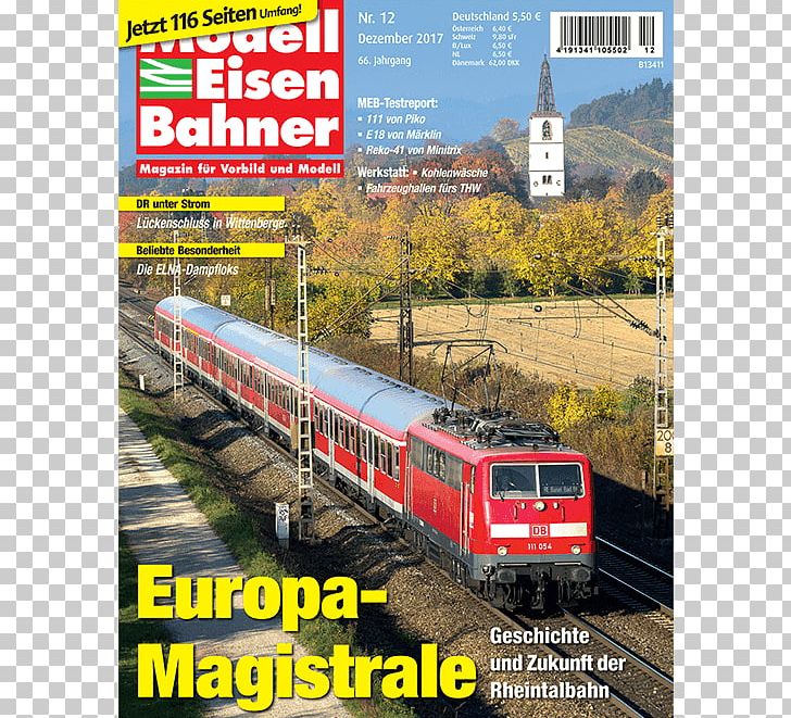 Train Rail Transport Railroad Car Passenger Car PNG, Clipart, Locomotive, Magazine, Meb, Mode Of Transport, Passenger Car Free PNG Download
