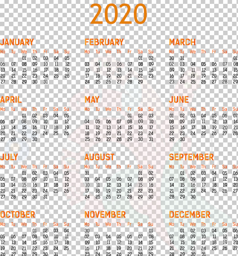 2020 Yearly Calendar Printable 2020 Yearly Calendar Template Full Year Calendar 2020 PNG, Clipart, 2020 Yearly Calendar, Broadcast Calendar, Calendar, Calendar Date, Calendar System Free PNG Download