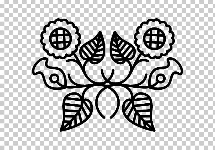 Floral Design Symmetry Flower PNG, Clipart, Area, Black, Black And White, Color, Computer Icons Free PNG Download