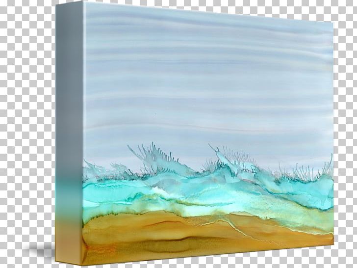 Painting Turquoise Sky Plc PNG, Clipart, Aqua, Art, Ocean, Painting, Rough Frame Free PNG Download