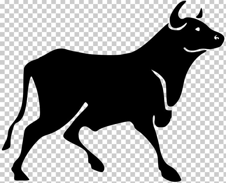 Bull Cattle PNG, Clipart, Animals, Black, Black And White, Bull, Cattle Free PNG Download