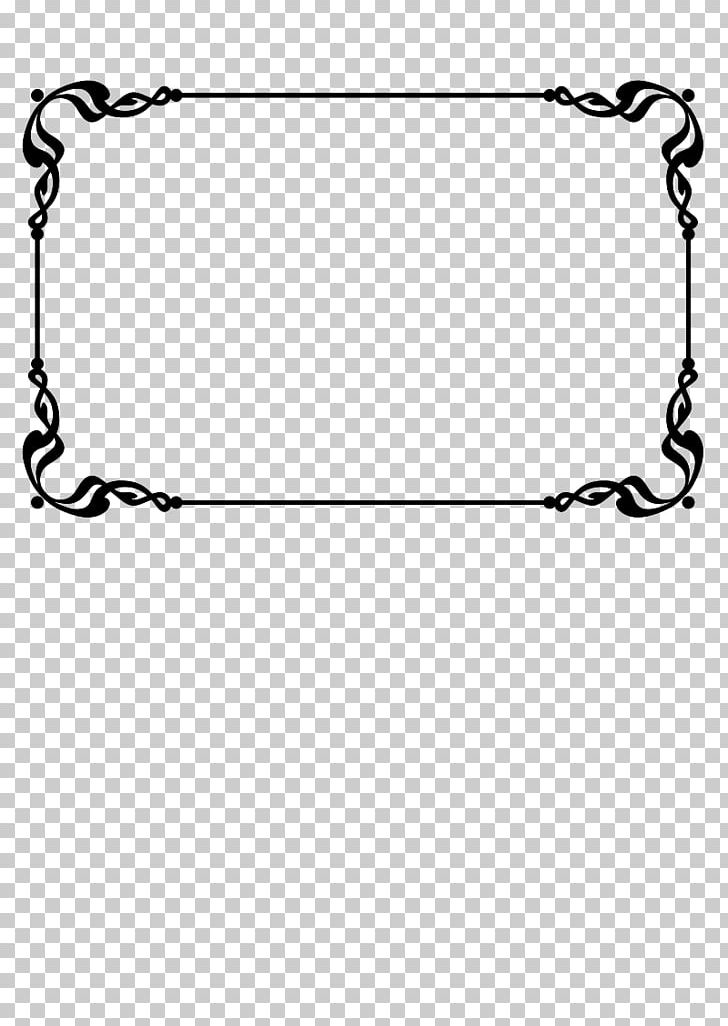 Border Miscellaneous Angle PNG, Clipart, Angle, Area, Black, Black And White, Body Jewelry Free PNG Download