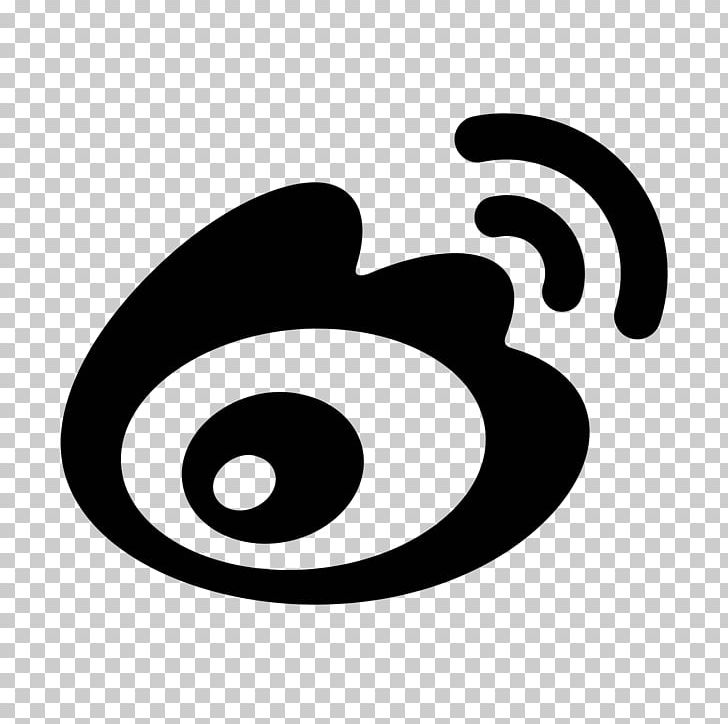 Social Media Sina Weibo Computer Icons Sina Corp Tencent Weibo PNG, Clipart, Black, Black And White, Blog, Brand, Circle Free PNG Download