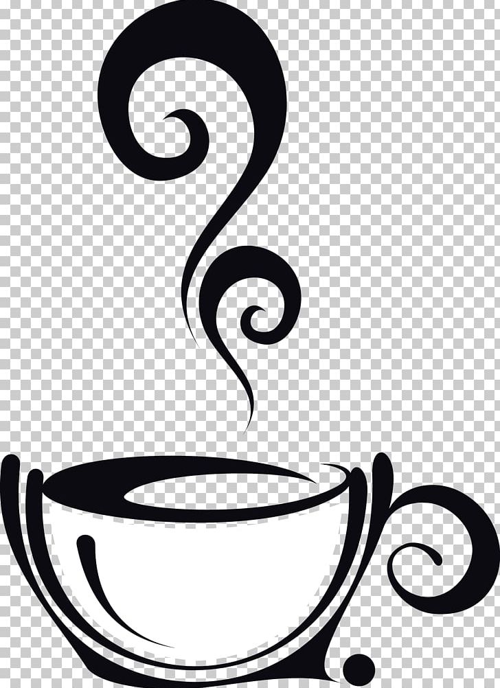 Coffee Cup Cafe PNG, Clipart, Arrows, Atmosphere, Black And White, Cartoon Cup, Circle Free PNG Download