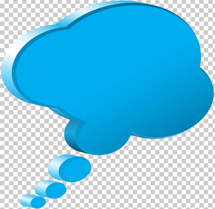 Blue Speech Balloon PNG, Clipart, Aqua, Azure, Blue, Bubble, Circle Free PNG Download