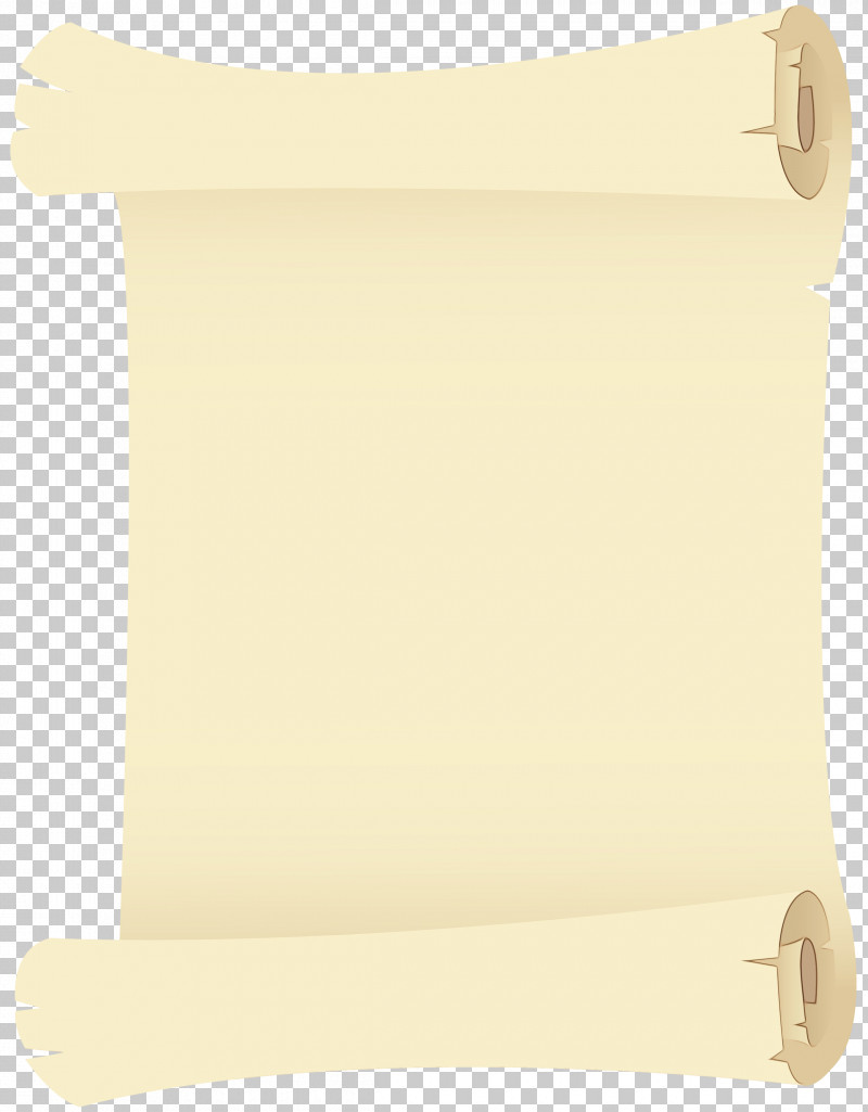 Scroll Yellow Beige Rectangle Paper PNG, Clipart, Beige, Paint, Paper, Rectangle, Scroll Free PNG Download