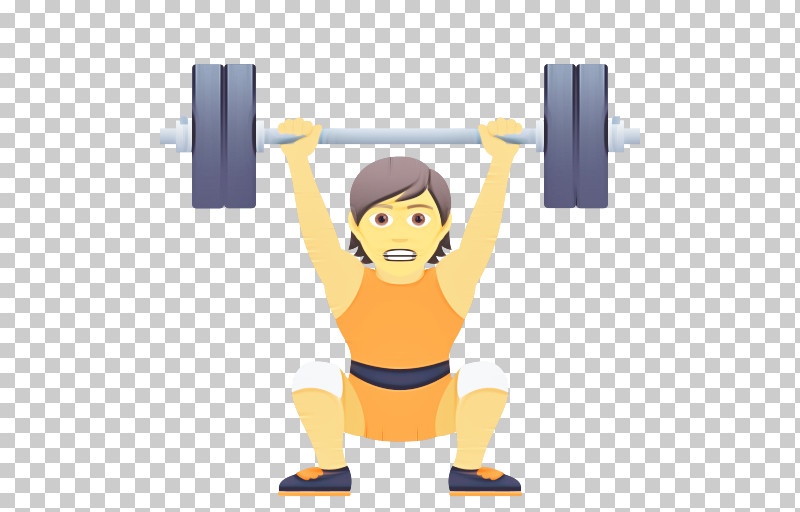 Weight Training Barbell Physical Fitness Exercise Equipment Emoji PNG, Clipart, Barbell, Emoji, Exercise, Exercise Equipment, Human Skin Color Free PNG Download