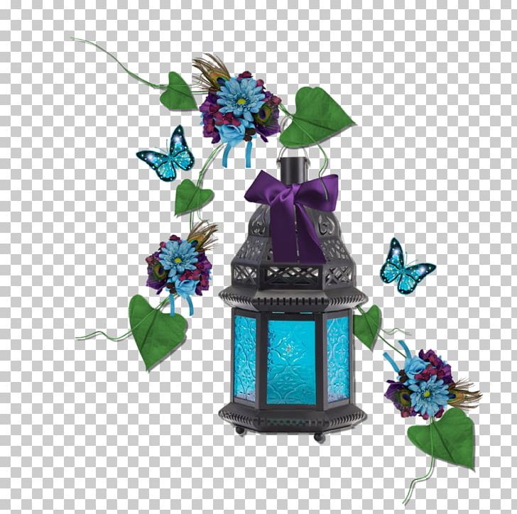 Light Lantern Purple Flower Candle PNG, Clipart, Blue, Candle, Candlestick, Deco, Fairy Free PNG Download