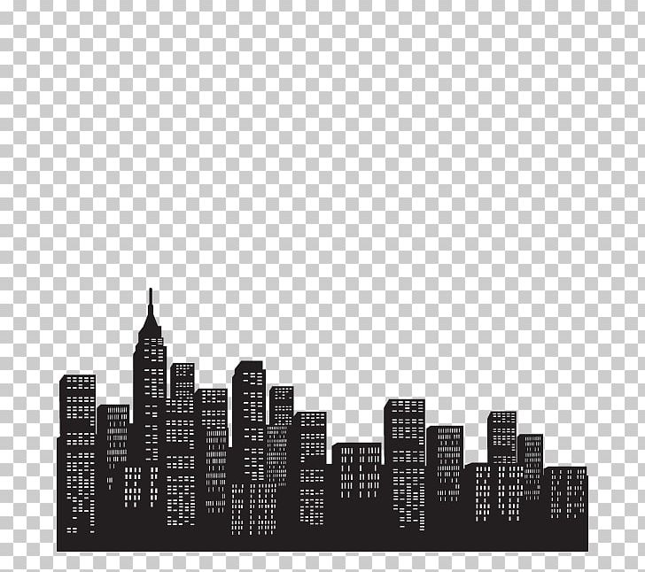 Skyscraper Skyline Sticker Wall New York City PNG, Clipart, Black And White, Brand, City, Cityscape, Decal Free PNG Download