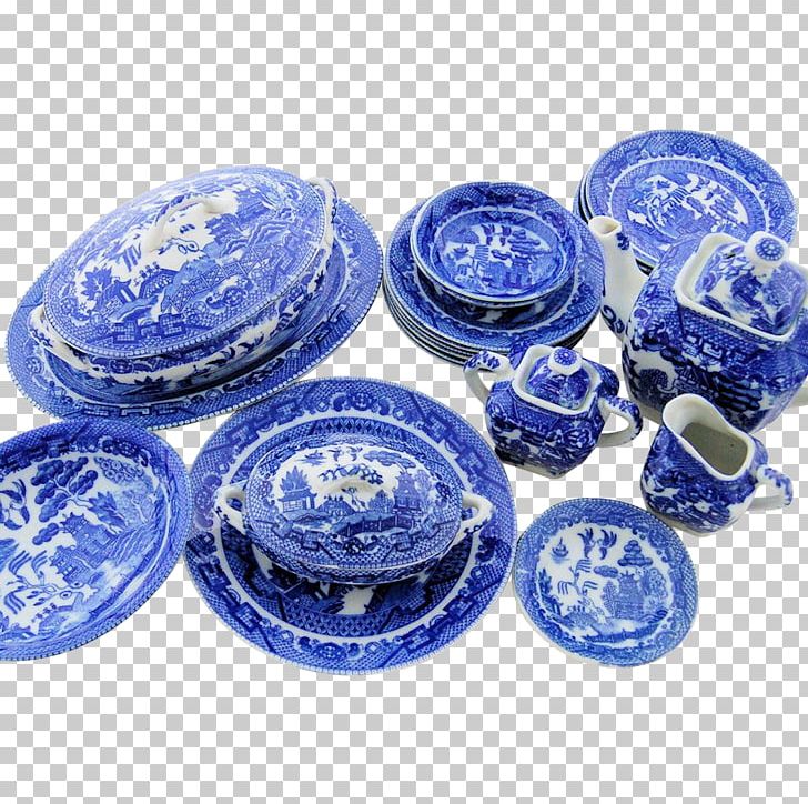 Tea Set Blue And White Pottery Porcelain Tableware PNG, Clipart, Blue, Blue And White Porcelain, Blue And White Pottery, Button, Ceramic Free PNG Download