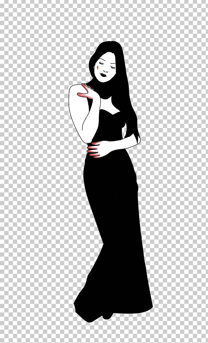 Dress Character Shoulder PNG, Clipart, Art, Beauty, Black Hair, Bloodstained Bandage, Character Free PNG Download