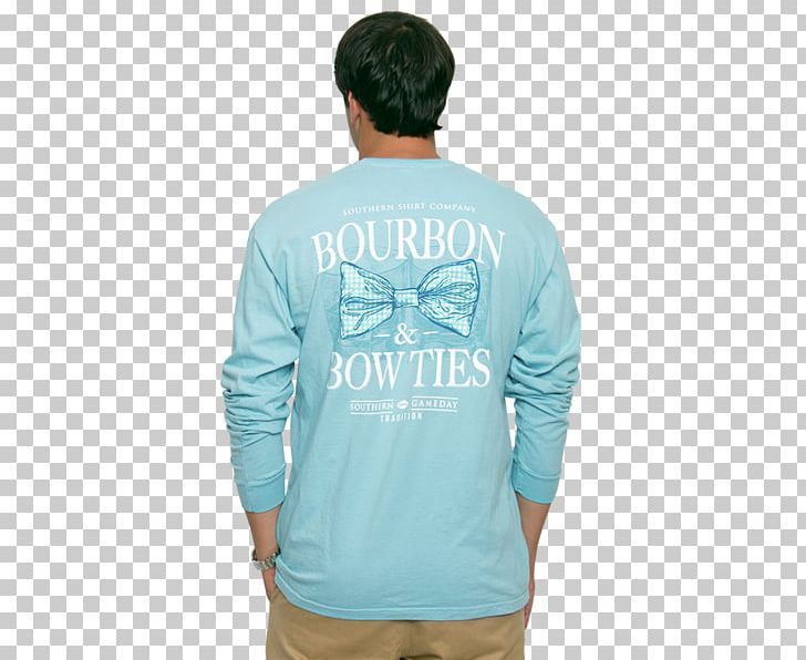 Long-sleeved T-shirt Long-sleeved T-shirt Clothing PNG, Clipart, Aqua, Blue, Bow Knot, Bow Tie, Clothing Free PNG Download