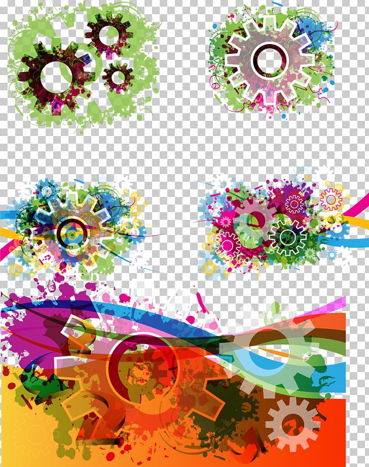Gear Color PNG, Clipart, Background Vector, Color Pencil, Color Powder, Colors, Color Splash Free PNG Download