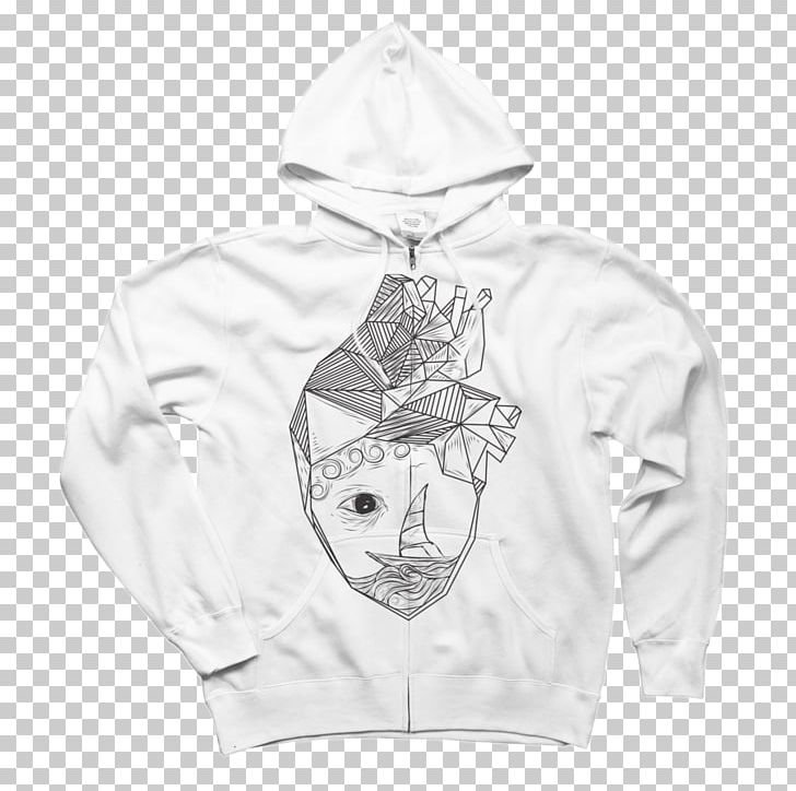 Hoodie T-shirt Zipper Tołstojówka Design By Humans PNG, Clipart, Black And White, Clothing, Compare, Design By Humans, Eye Free PNG Download